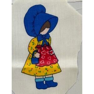 Vintage Cut & Sew Sunbonnet Sue Doll Joan Kessler Concord Fabrics Precut Panel